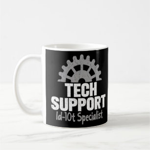 Technischer Support-ID 10t spezialisierter Help De Kaffeetasse