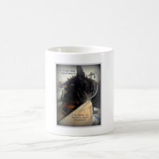 Technischer Support Kaffeetasse