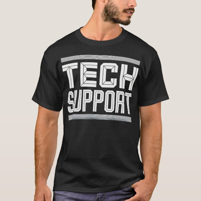 Technischer Support-Shirt T - Shirt (Vorderseite)