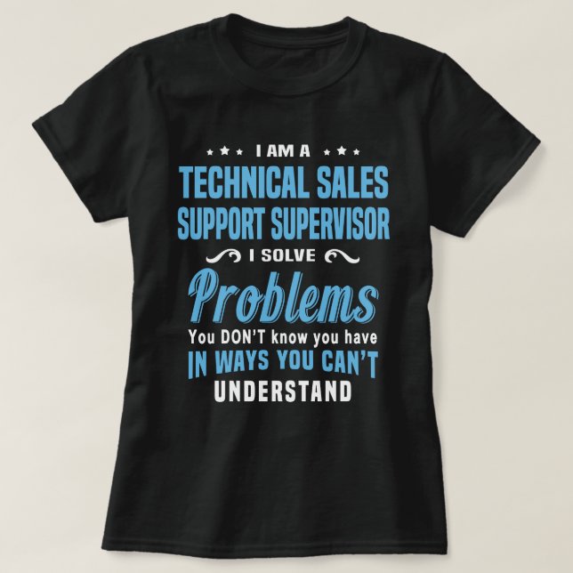 Technischer Support T-Shirt (Design vorne)