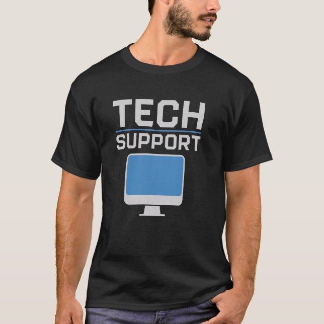 Technischer Support T-Shirt (Vorderseite)