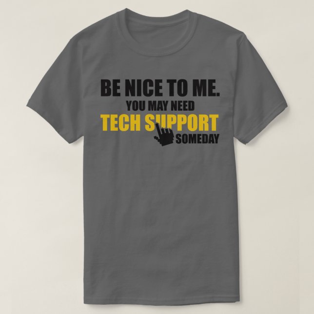 Technischer Support T-Shirt (Design vorne)