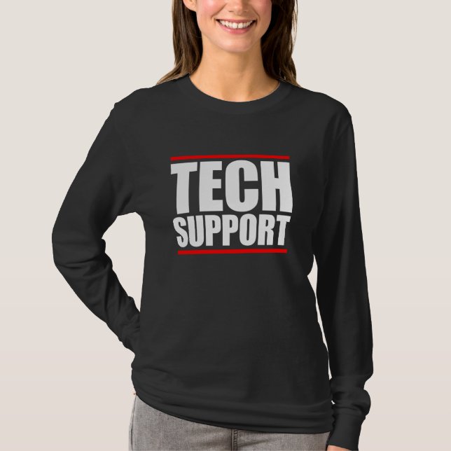 Technischer Support T-Shirt (Vorderseite)