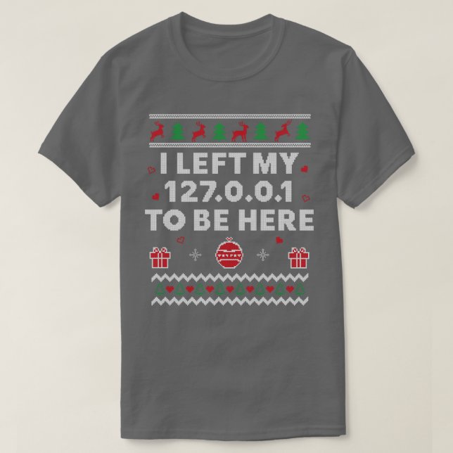 Technischer Support Uggge Weihnachten Funny SysAdm T-Shirt (Design vorne)