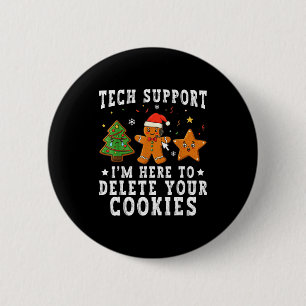 Technischer Support Weihnachten Ich bin hier, um I Button