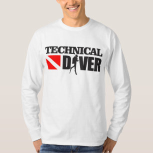 Technischer Taucher 2 Bekleidung T-Shirt
