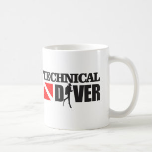 Technischer Taucher 2 Kaffeetasse