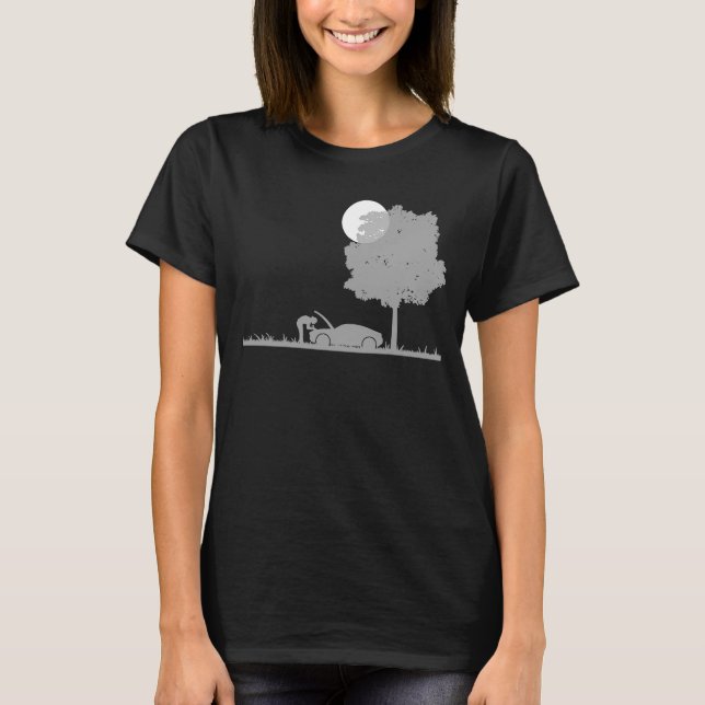 Technischer Techniker für das Rück-Ro-Auto T-Shirt (Vorderseite)
