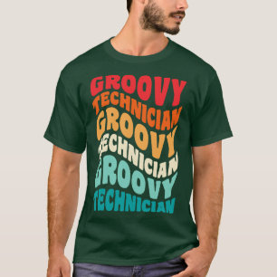 Technischer Vintag Retro 60er 70er 80er Vibes T-Shirt