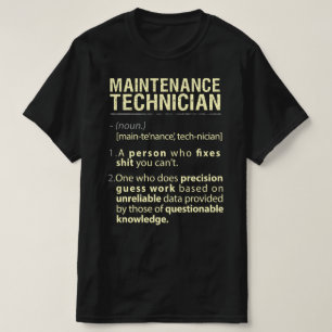 Technischer Wartungstechniker - Real American Defi T-Shirt