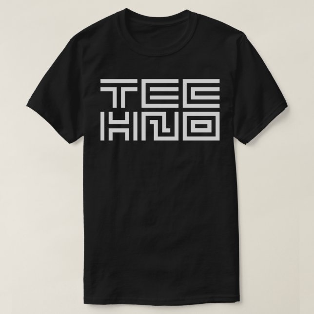Techno 8 T-Shirt (Design vorne)