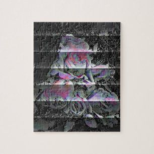 Techno-Blumenstrauß Puzzle