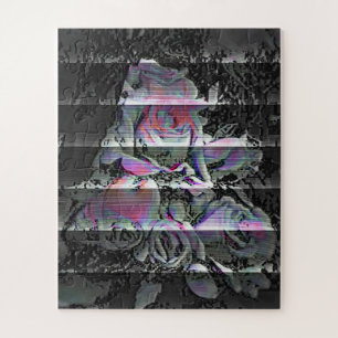 Techno-Blumenstrauß Puzzle