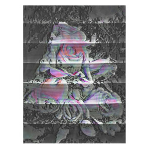 Techno-Blumenstrauß Tischdecke