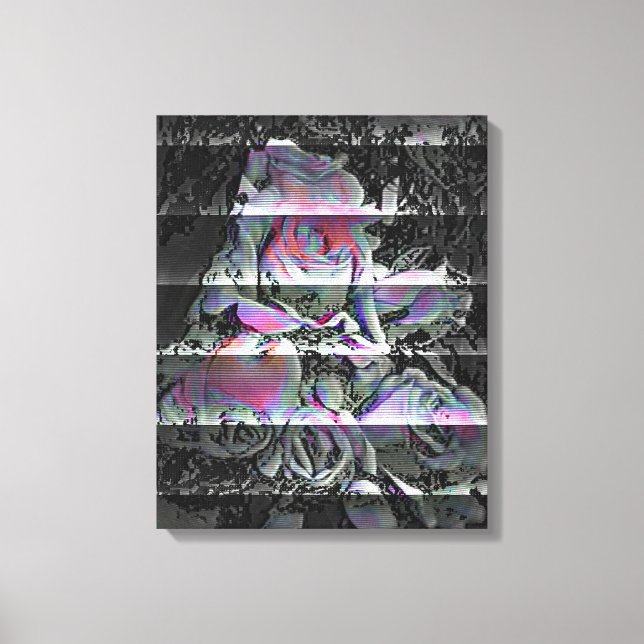 Techno Bouquet  Canvas Print Leinwanddruck (Vorderseite)