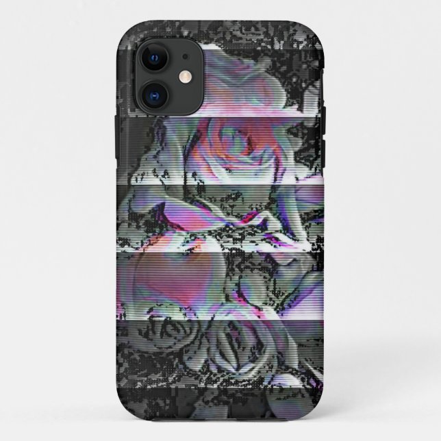 Techno Bouquet Case-Mate iPhone Hülle (Rückseite)