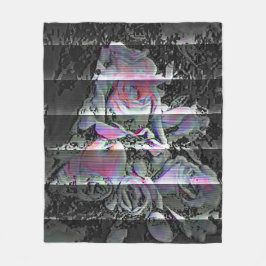 Techno Bouquet Fleecedecke