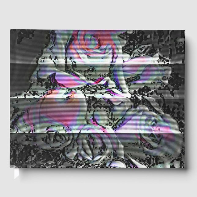 Techno Bouquet Gästebuch (Vorderseite)