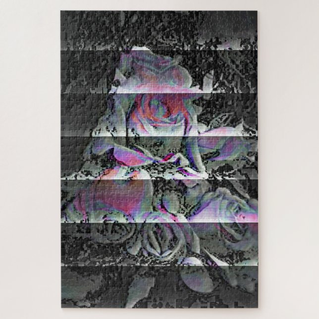 Techno Bouquet Jigsaw Puzzle (Vertikal)