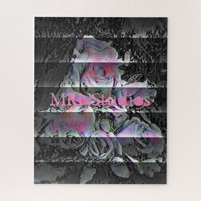 Techno Bouquet Jigsaw Puzzle (Vertikal)