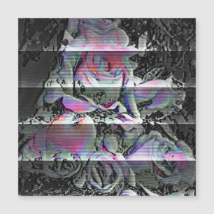 Techno Bouquet  Magnetkarte