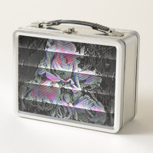 Techno Bouquet Metal Lunch Box