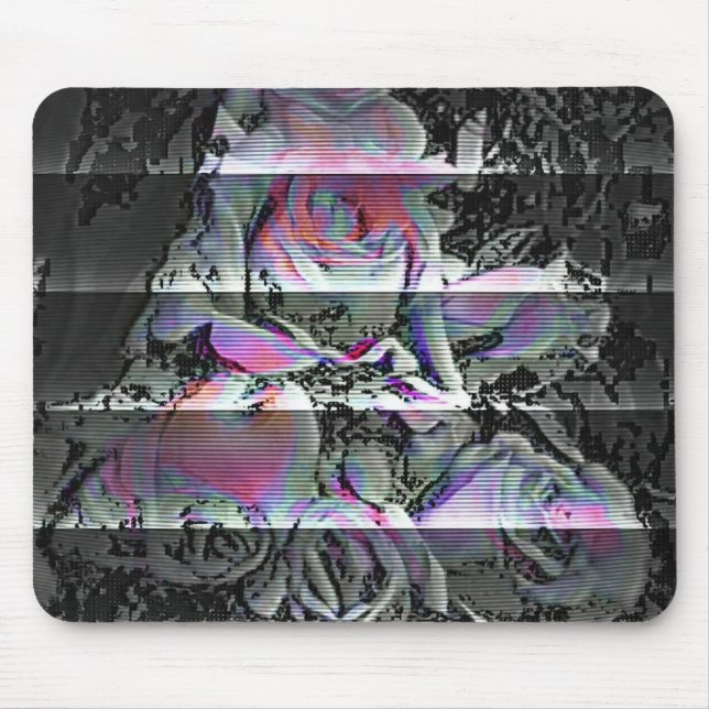 Techno Bouquet  Mousepad (Vorne)