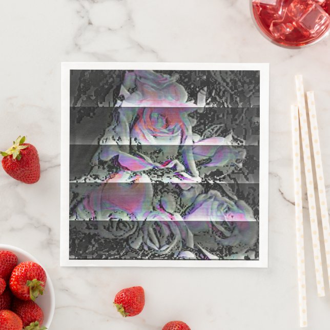 Techno Bouquet Napkins Serviette (Beispiel)