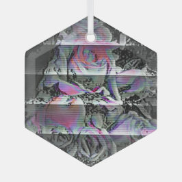 Techno Bouquet Ornament Aus Glas