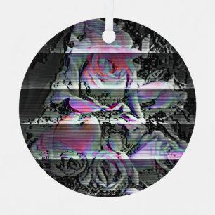 Techno Bouquet Ornament Aus Metall