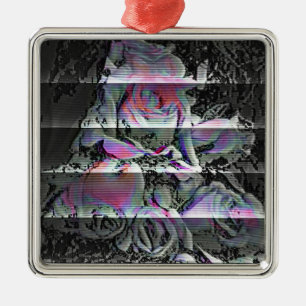 Techno Bouquet Ornament Aus Metall