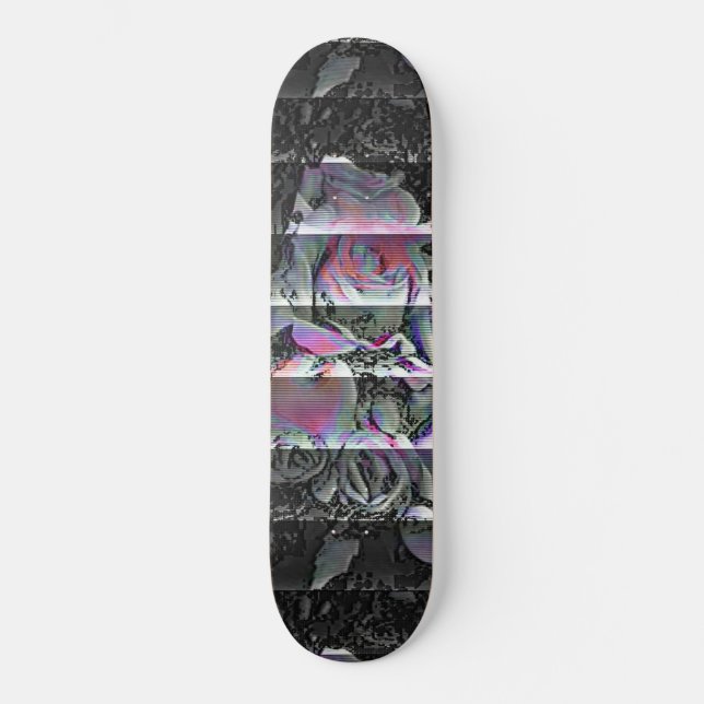 Techno Bouquet Skateboard (Vorderseite)