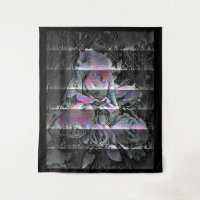 Techno Bouquet Tapestry