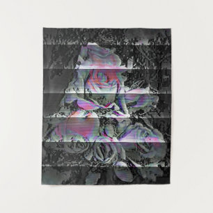 Techno Bouquet Tapestry Wandteppich