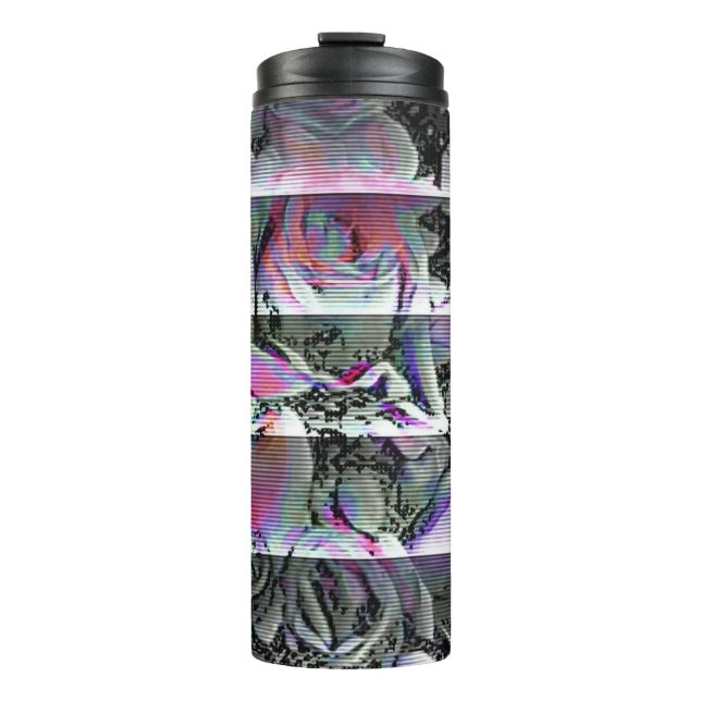 Techno Bouquet  Thermosbecher (Vorderseite)