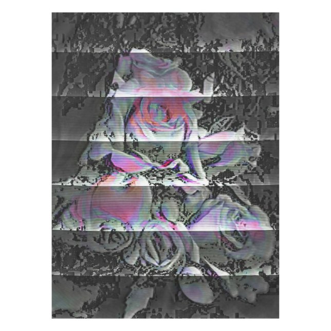 Techno Bouquet Tischdecke (Vorderseite)