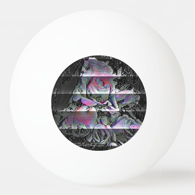 Techno Bouquet Tischtennisball (Vorderseite)
