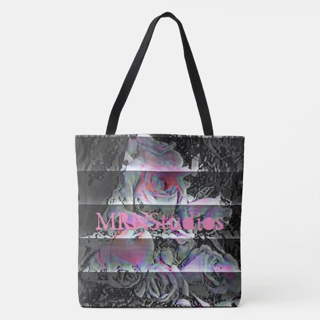 Techno Bouquet Tote Bag (Vorderseite)