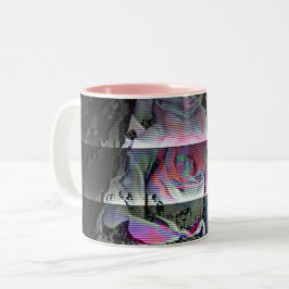 Techno Bouquet Zweifarbige Tasse