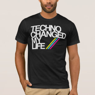 TECHNO CHAGED MEIN LEBEN!!! IM SCHWARZEN JETZT!! T-Shirt