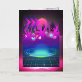 Techno City  Feiertagskarte