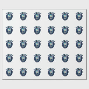 Techno Cyber Cat Lustiges Katzenliebhaber-Design - Geschenkpapier