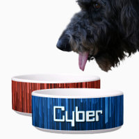 Techno Cyberspace Blue und Black Personalisiert Pe