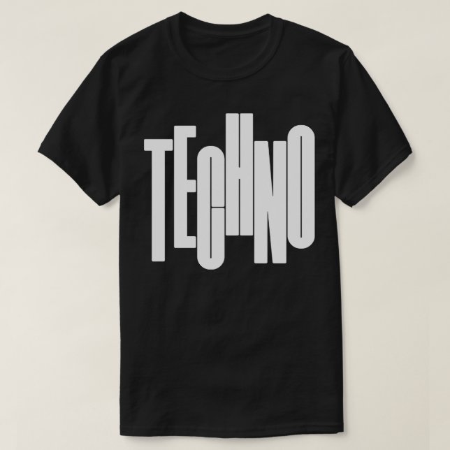 Techno-Design 1 T-Shirt (Design vorne)