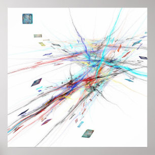 Techno Farben - Plakat