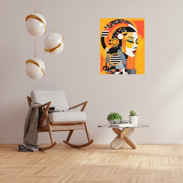 Techno-Fusion: Antike Inspiration, modernes Design Poster (Von Creator hochgeladen)