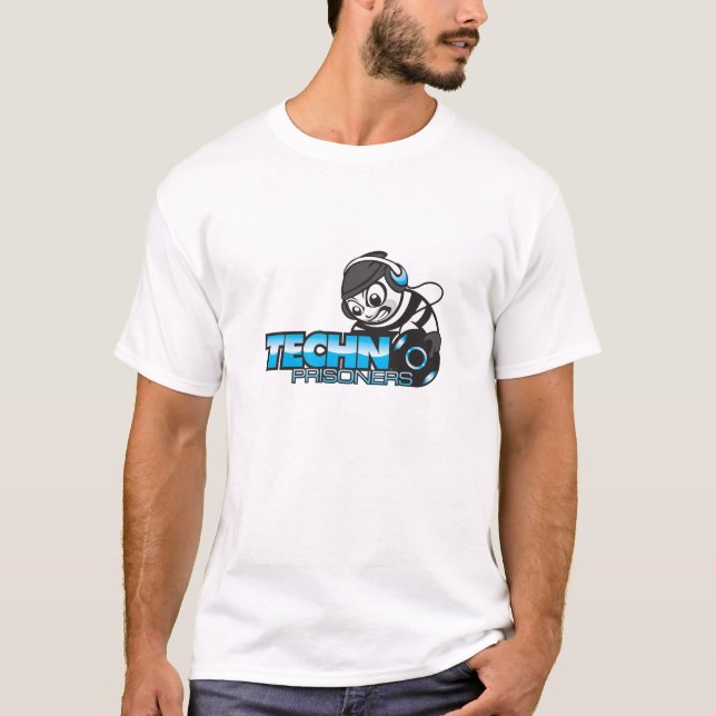 Techno Gefangene! T - Shirt (Vorderseite)