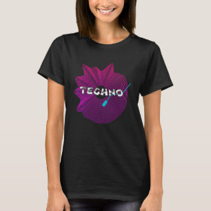 Techno House Musik EDM Rave Party Club Musik Festi T-Shirt