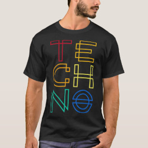 Techno House Musik EDM Trance DJ-Shirt T-Shirt