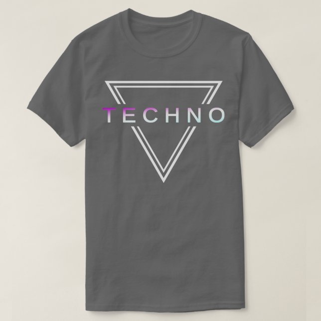 Techno House Party EDM Festival - Martha Argerich  T-Shirt (Design vorne)